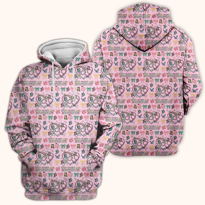 Butterfly Heart Valentine Medical Pattern Scrub Top, Comfortable Scrubs for Nurses