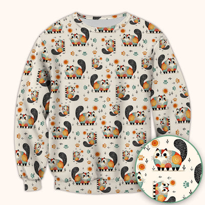 Playful Cat Illustration Nurse Scrub Top, Comfortable Scrubs for Nurses