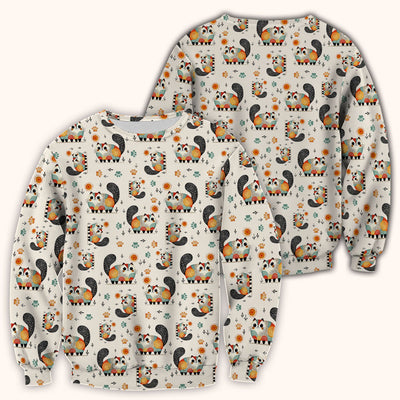 Playful Cat Illustration Nurse Scrub Top, Comfortable Scrubs for Nurses