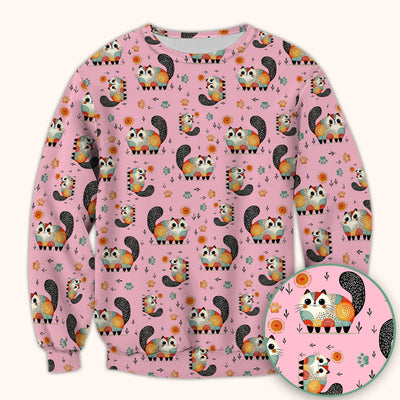 Playful Cat Illustration Nurse Scrub Top, Comfortable Scrubs for Nurses