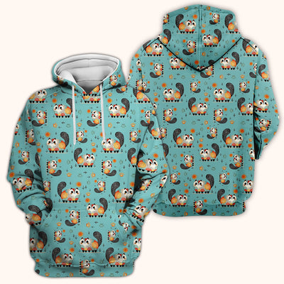 Playful Cat Illustration Nurse Scrub Top, Comfortable Scrubs for Nurses