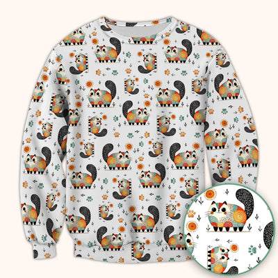 Playful Cat Illustration Nurse Scrub Top, Comfortable Scrubs for Nurses