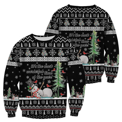Snowman Christmas Scrub Top, Funny Holiday Nurse Shirt, It's The Most Wonderful Time Of The Year Uniform FOr Nursing