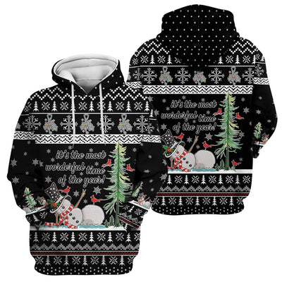 Snowman Christmas Scrub Top, Funny Holiday Nurse Shirt, It's The Most Wonderful Time Of The Year Uniform FOr Nursing