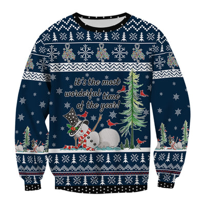 Snowman Christmas Scrub Top, Funny Holiday Nurse Shirt, It's The Most Wonderful Time Of The Year Uniform FOr Nursing