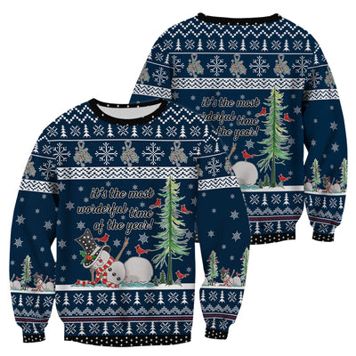 Snowman Christmas Scrub Top, Funny Holiday Nurse Shirt, It's The Most Wonderful Time Of The Year Uniform FOr Nursing