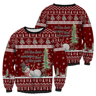 Snowman Christmas Scrub Top, Funny Holiday Nurse Shirt, It's The Most Wonderful Time Of The Year Uniform FOr Nursing