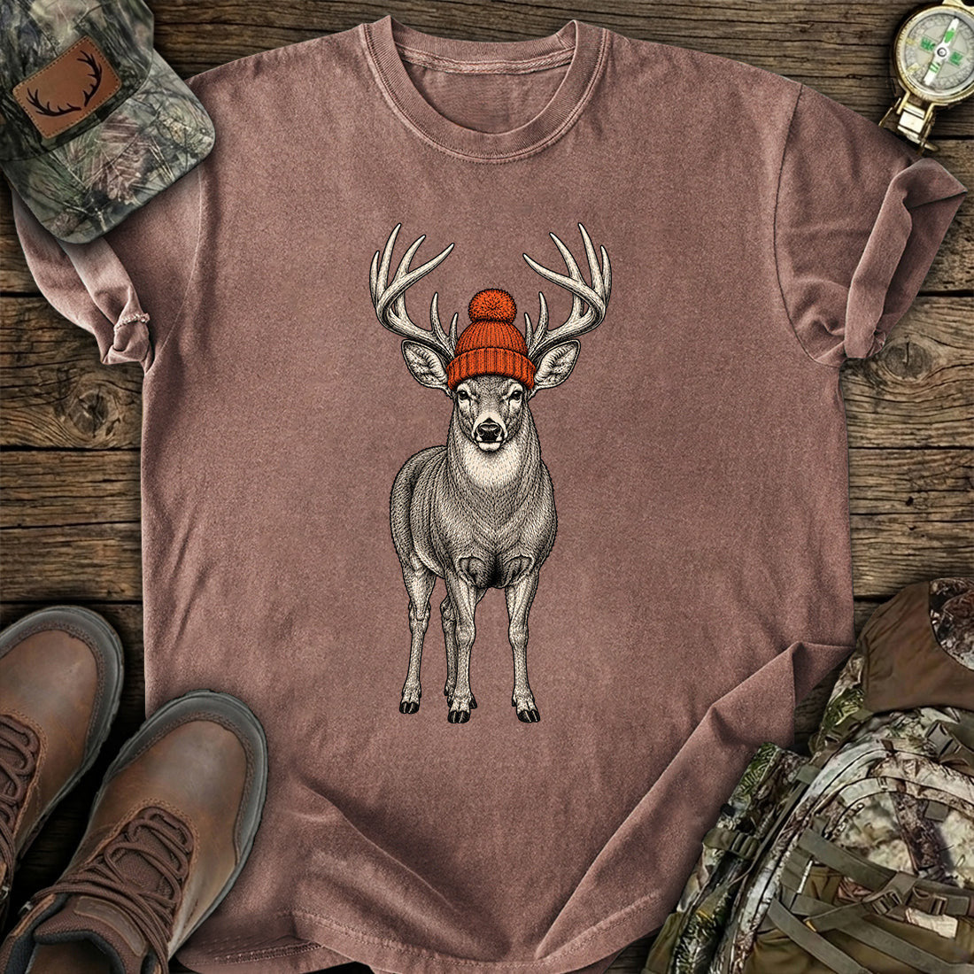 Buck Deer Hunting T-Shirt