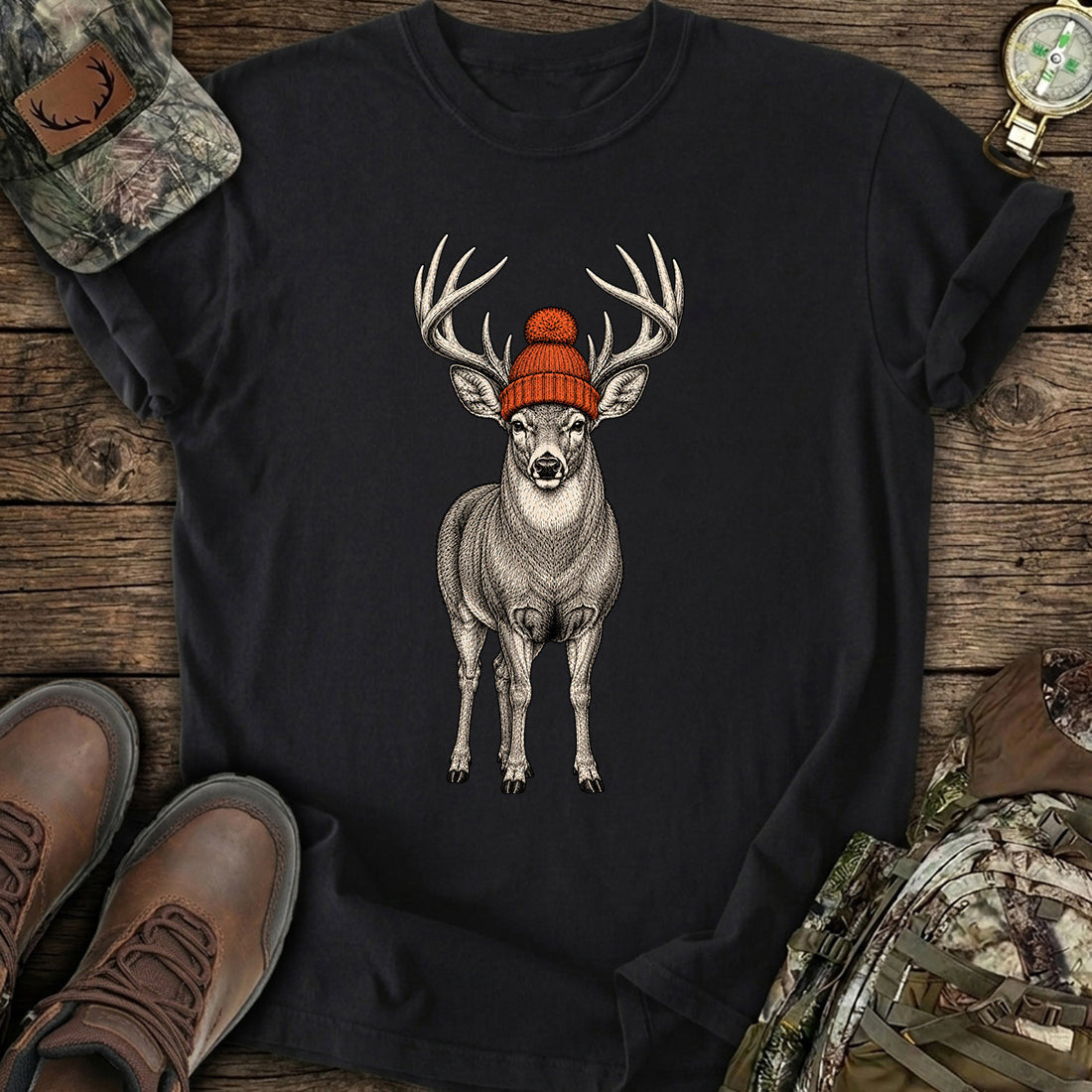 Buck Deer Hunting T-Shirt