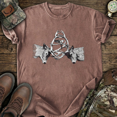 Deer Antler Buck T-Shirt