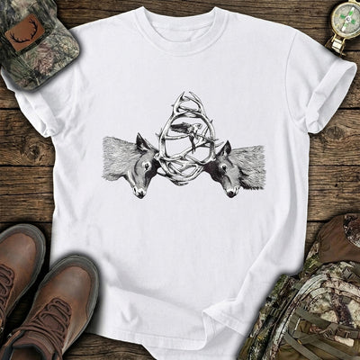 Deer Antler Buck T-Shirt