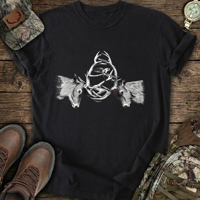 Deer Antler Buck T-Shirt