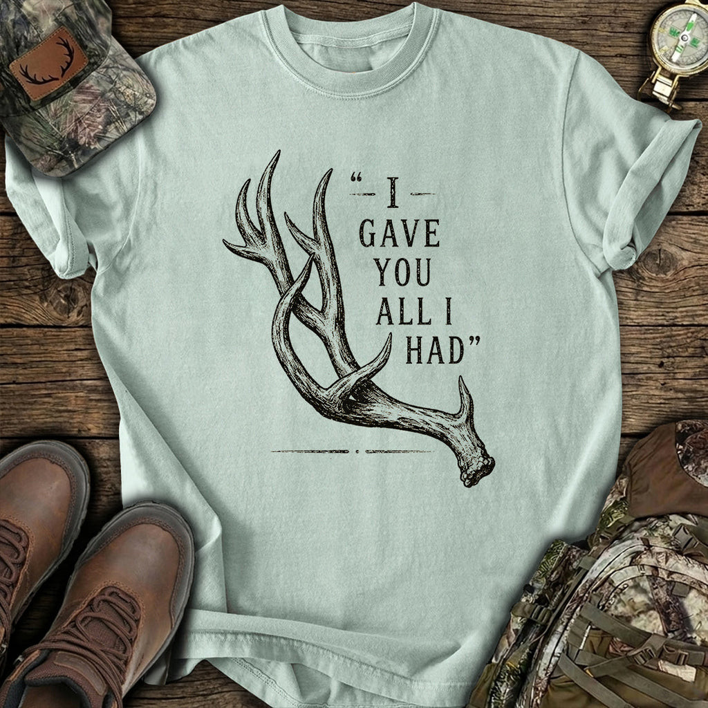 Deer Antler Hunter T-Shirt