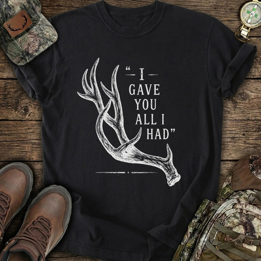 Deer Antler Hunter T-Shirt