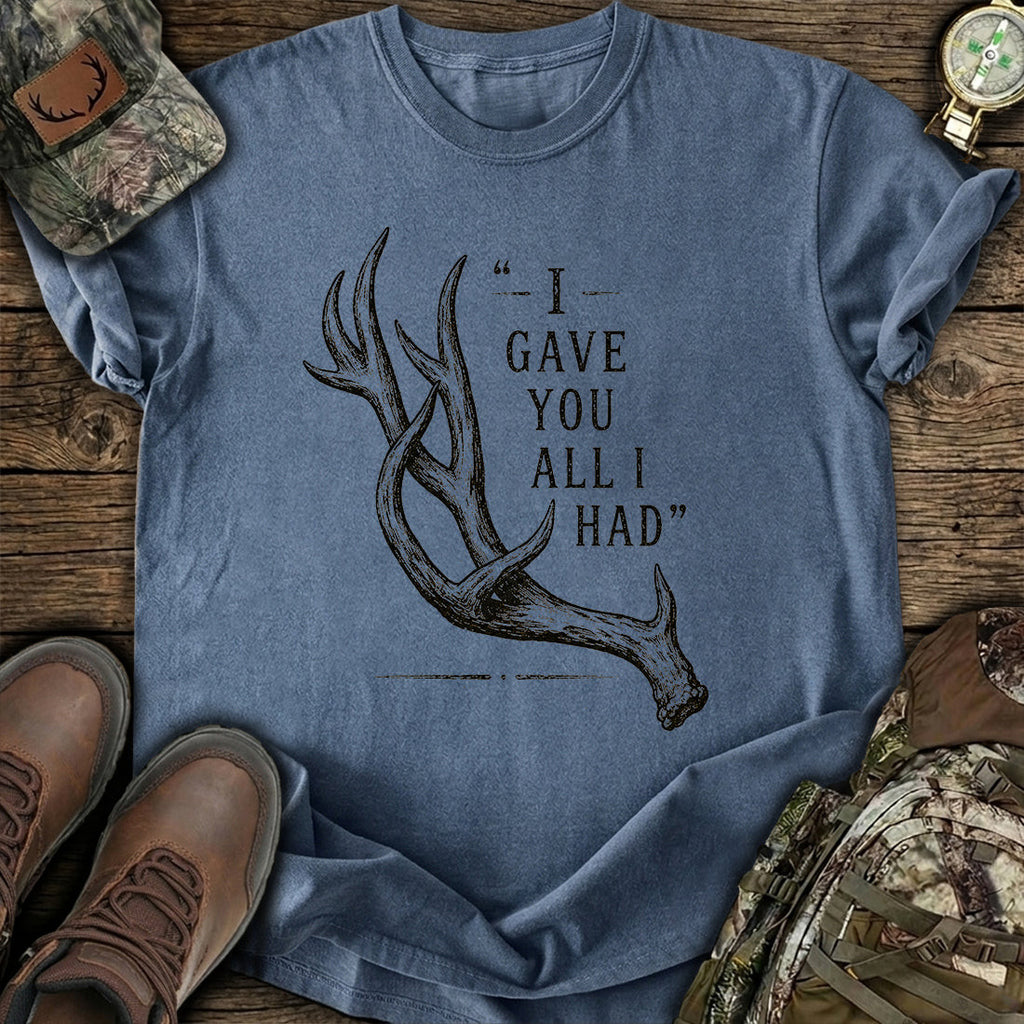Deer Antler Hunter T-Shirt