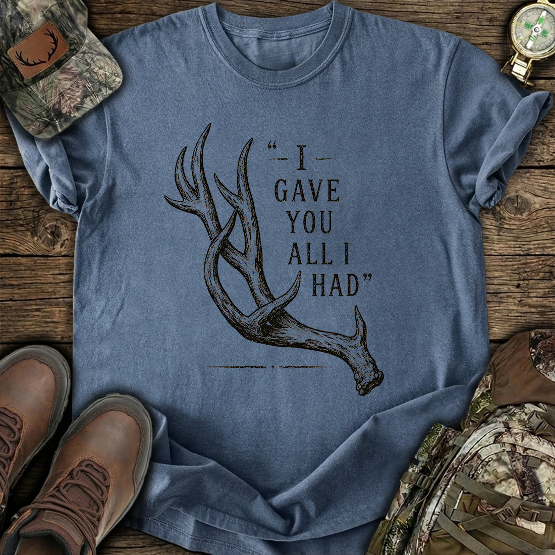 Deer Antler Hunter T-Shirt