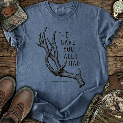 Deer Antler Hunter T-Shirt