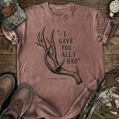 Deer Antler Hunter T-Shirt