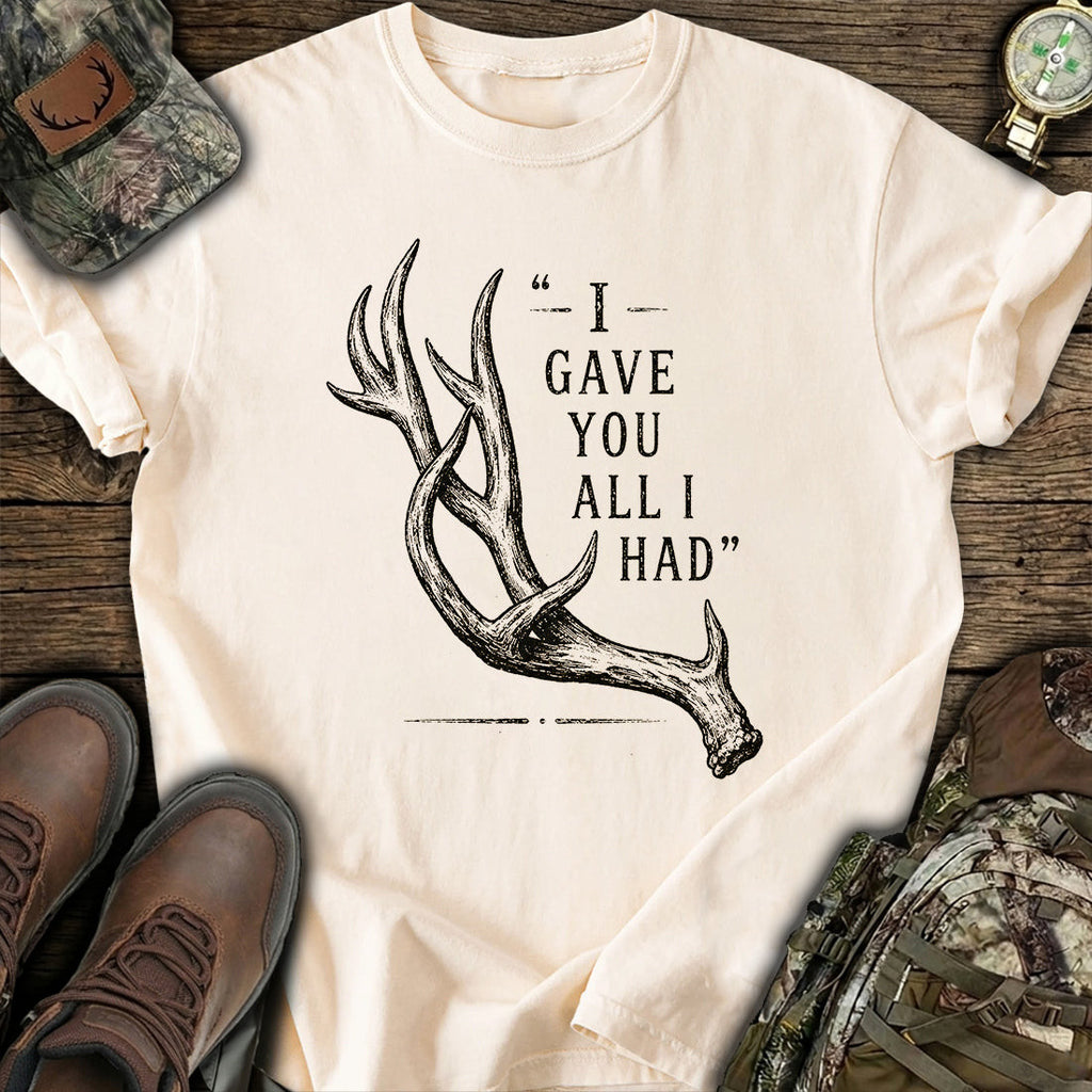 Deer Antler Hunter T-Shirt