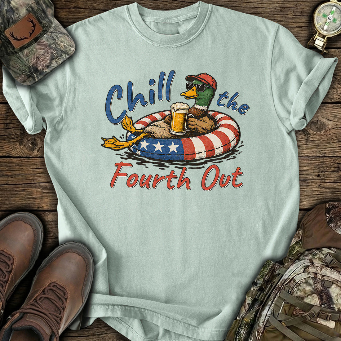 Chill Fourth Duck T-Shirt