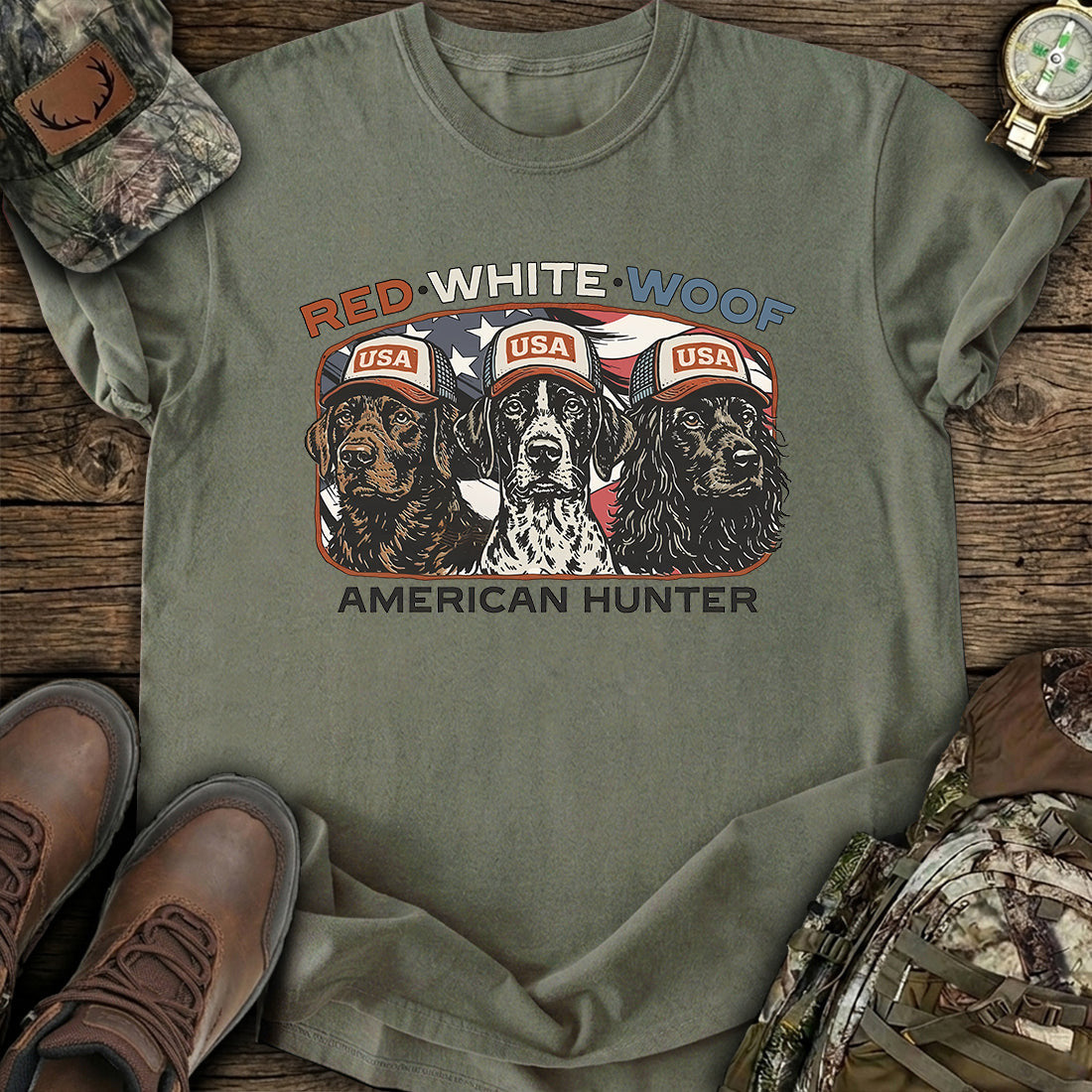 American Hunter Dog T-Shirt