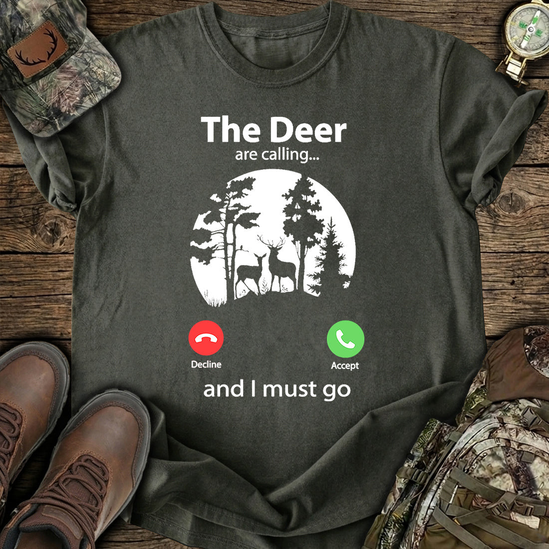 Deer Hunting Call T-Shirt