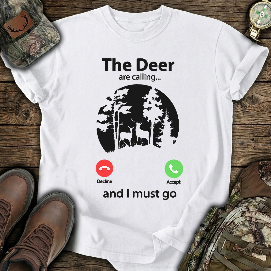 Deer Hunting Call T-Shirt
