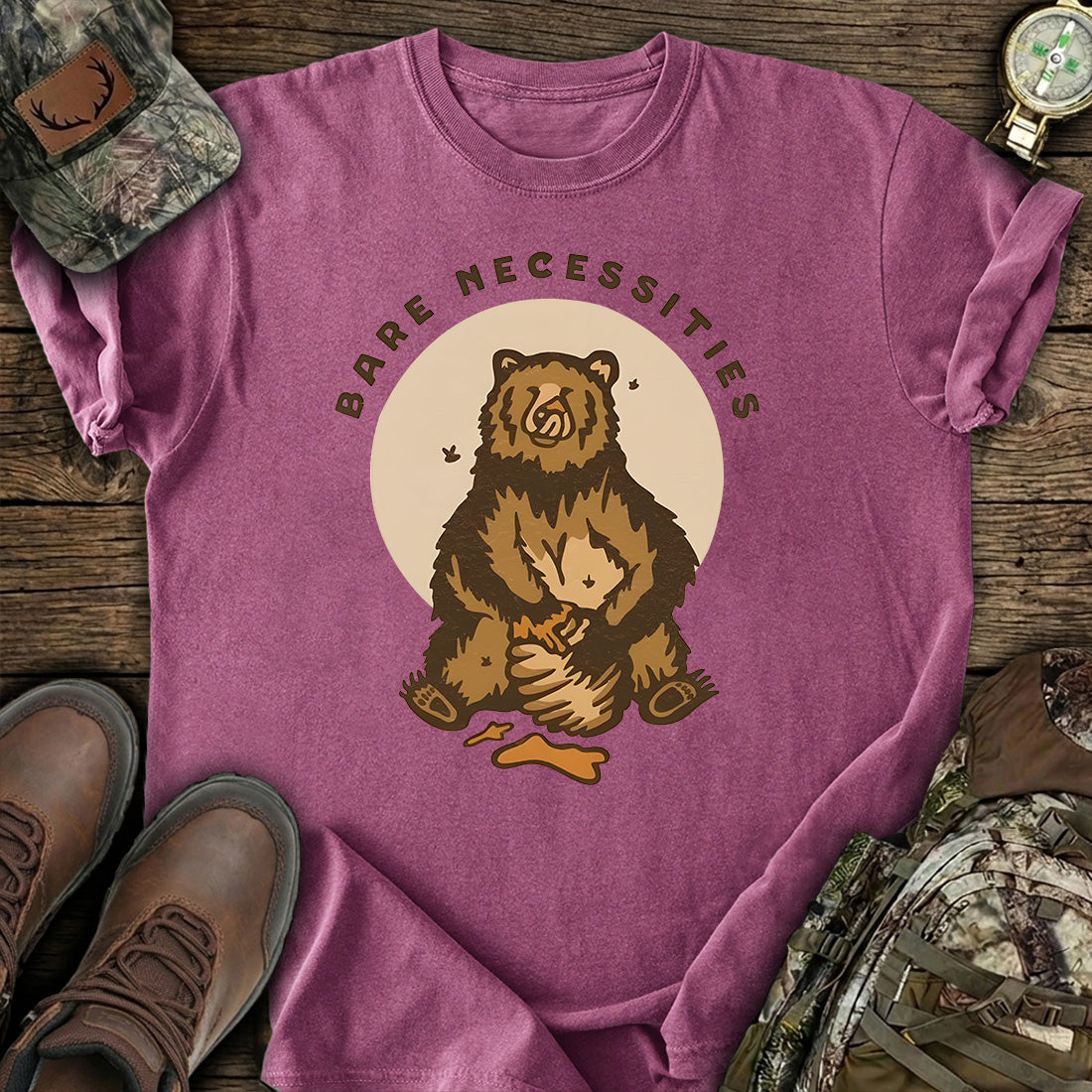 Bear Bare T-Shirt