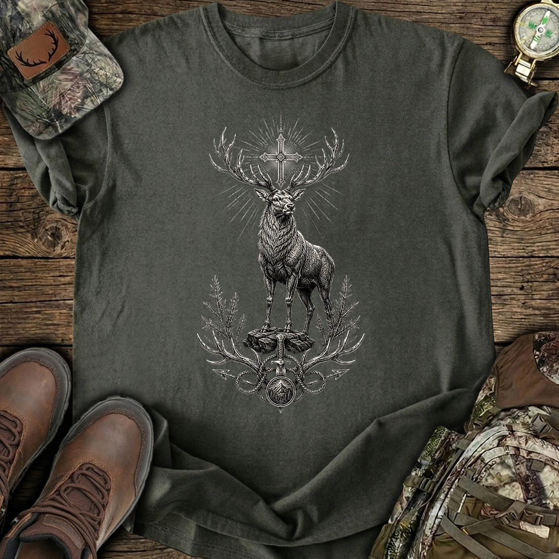 Christian Deer Hunter T-Shirt