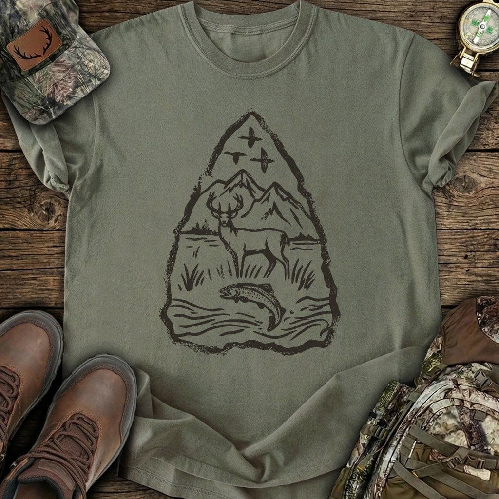 Deer Fishing T-Shirt