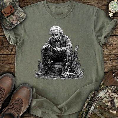 Einstein Genius Hunt Theory T-Shirt