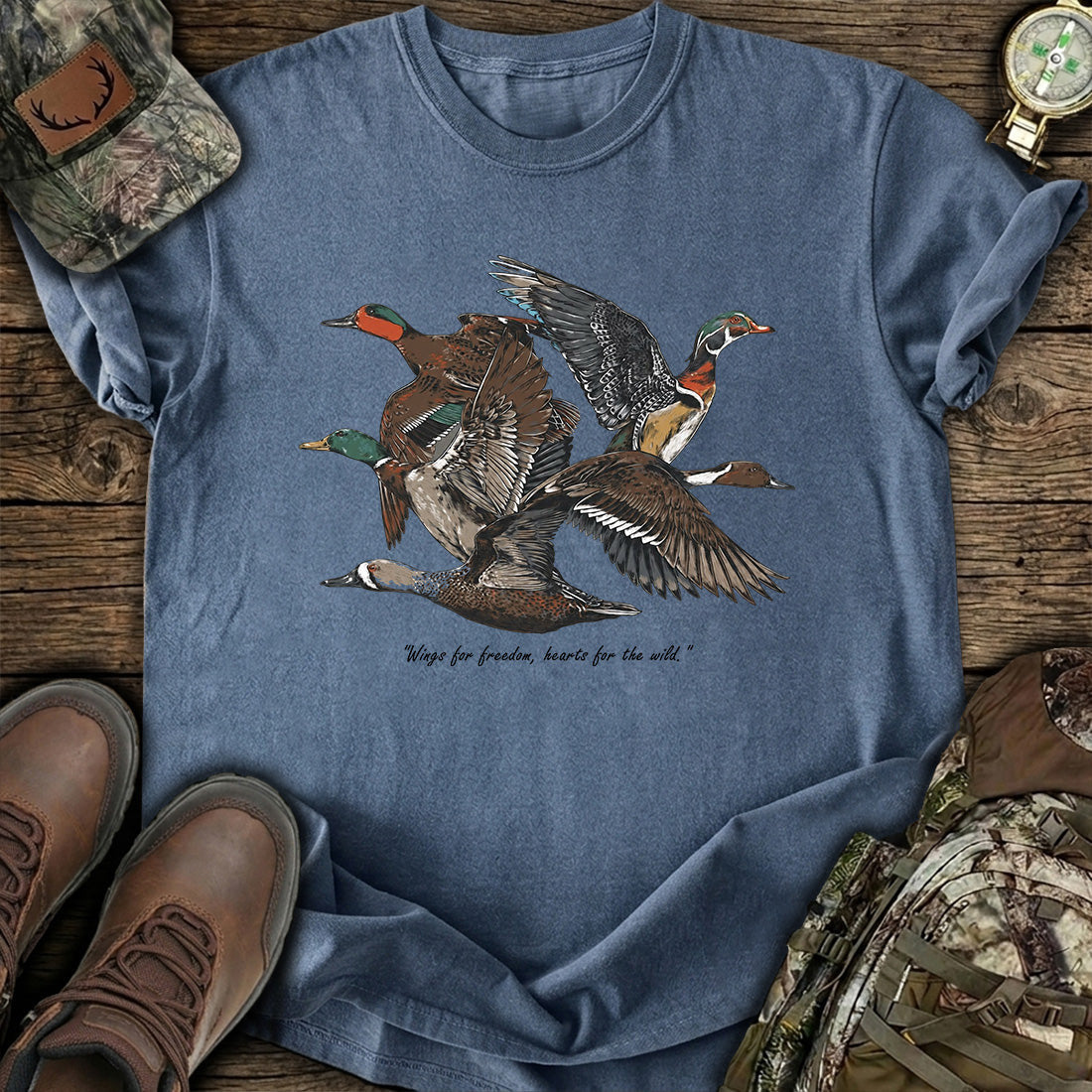 Flying Duck Flock T-Shirt