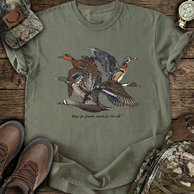 Flying Duck Flock T-Shirt