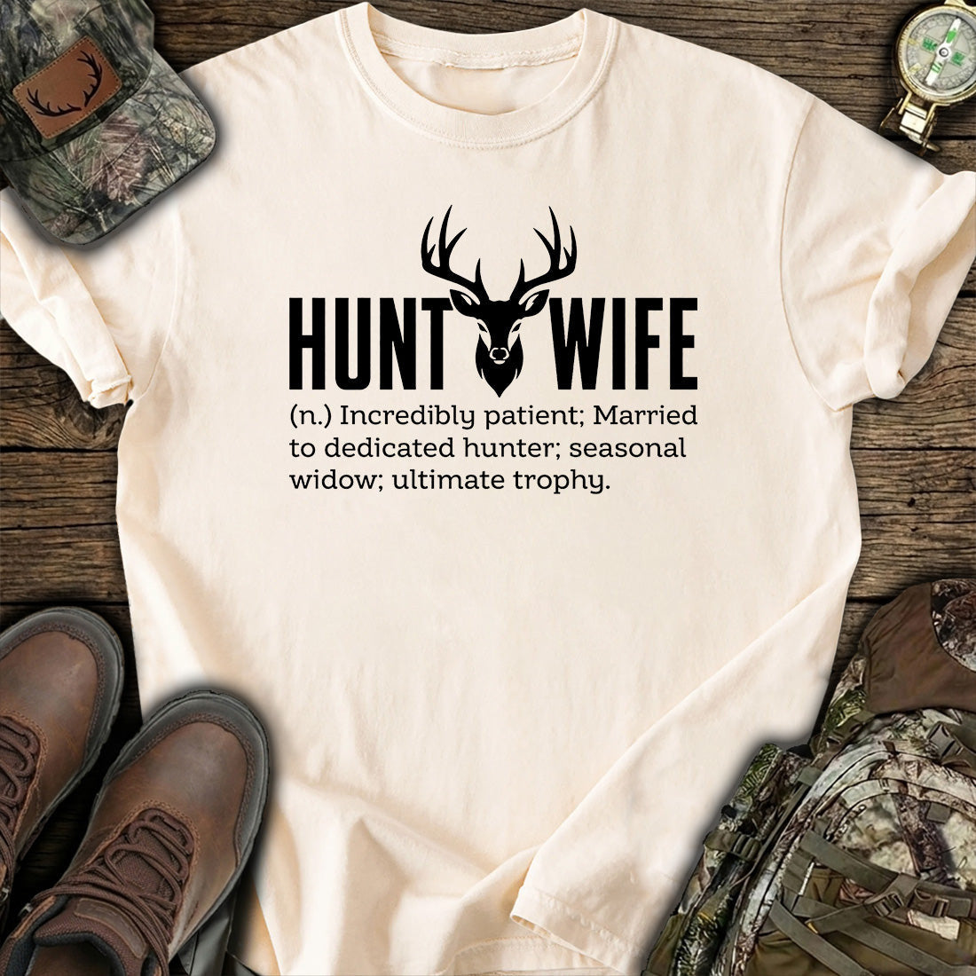 Funny Hunt Wife T-Shirt