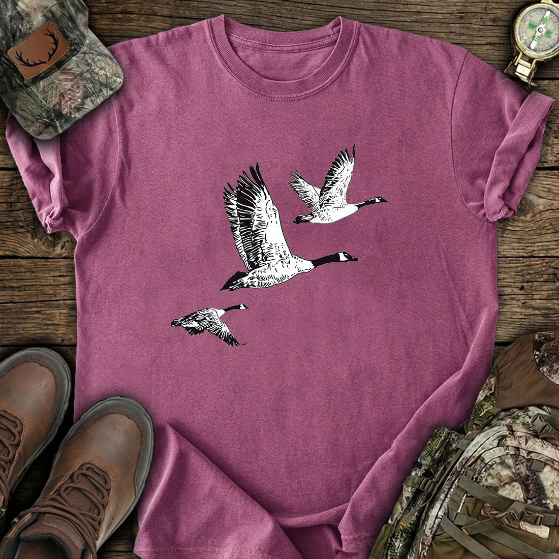 Flying Goose Hunt T-Shirt