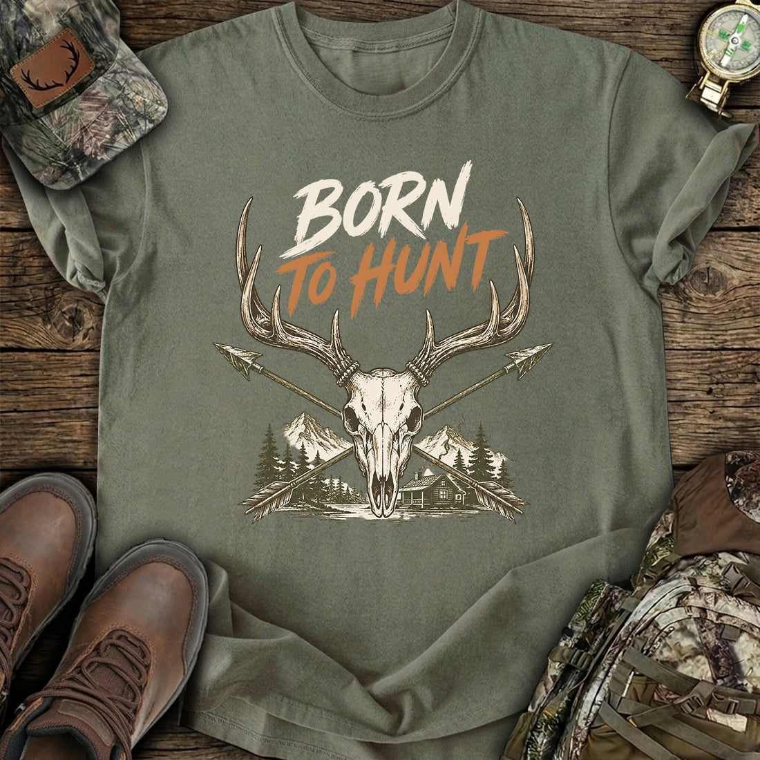 Born Wild Hunt T-Shirt