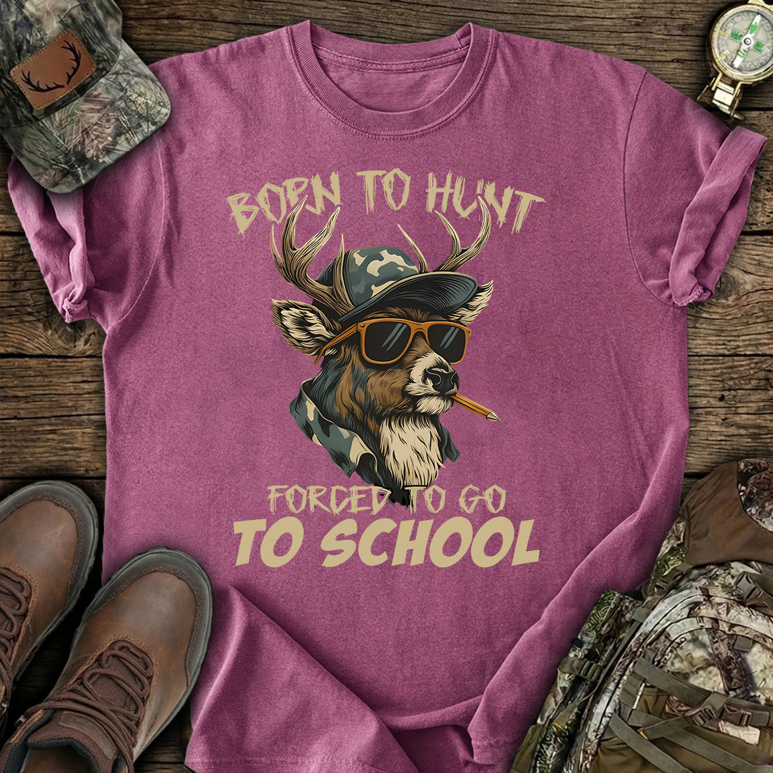 Funny Deer School T-Shirt