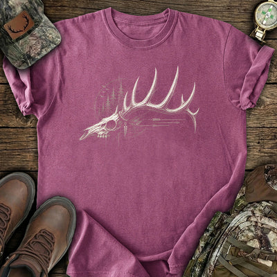 Deer Skull Antler T-Shirt