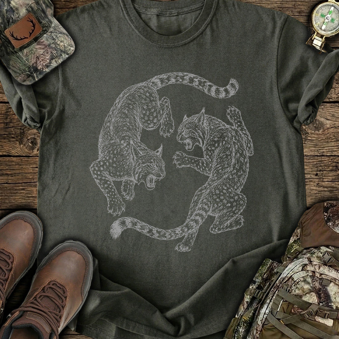 Bobcat Twin Spirits T-Shirt