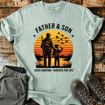 Father Son Duck Hunting T-Shirt