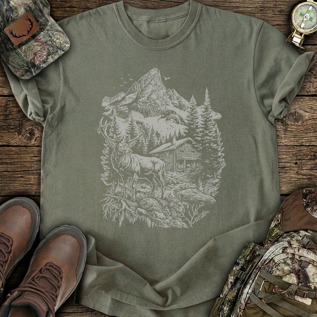 Alpine Buck Haven T-Shirt
