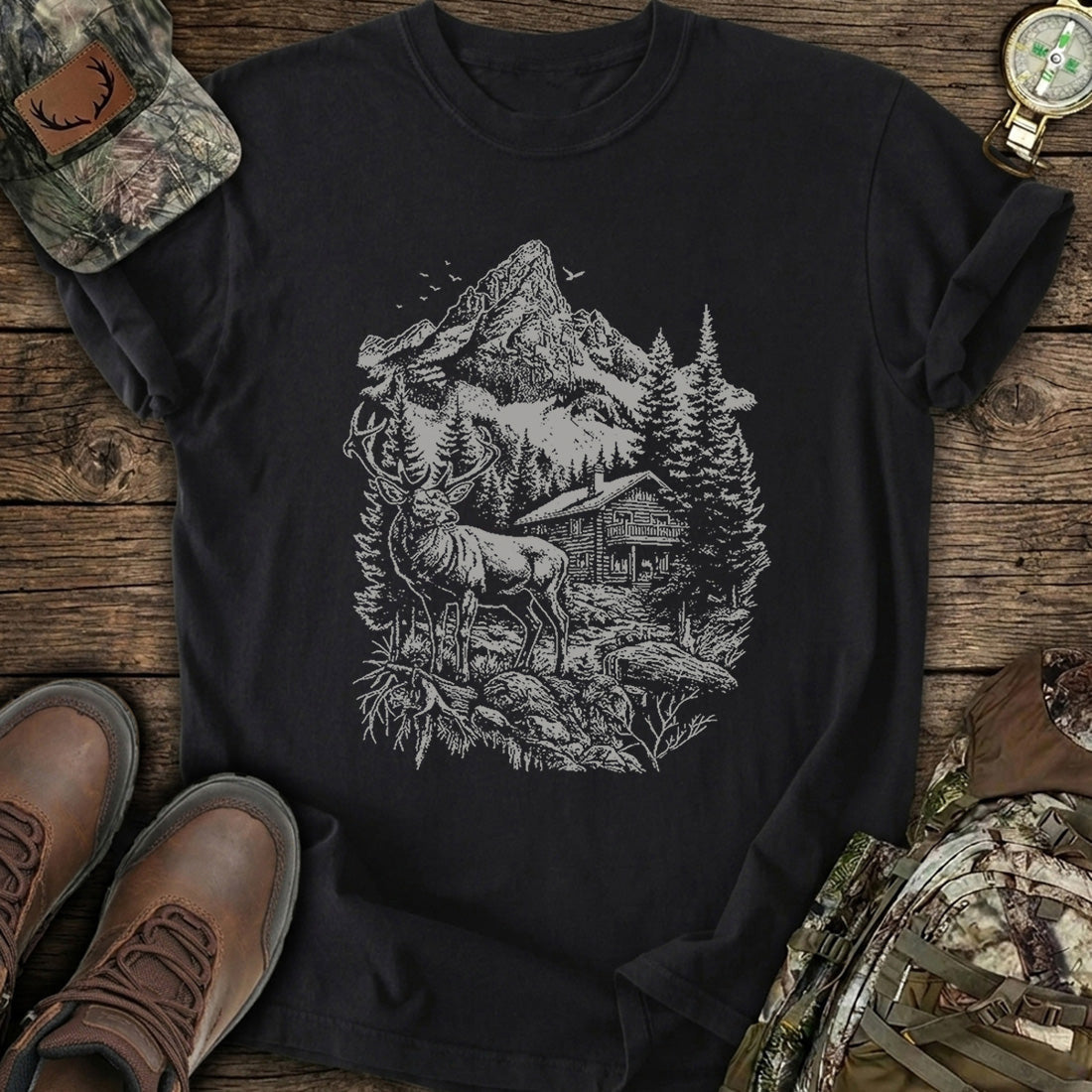 Alpine Buck Haven T-Shirt