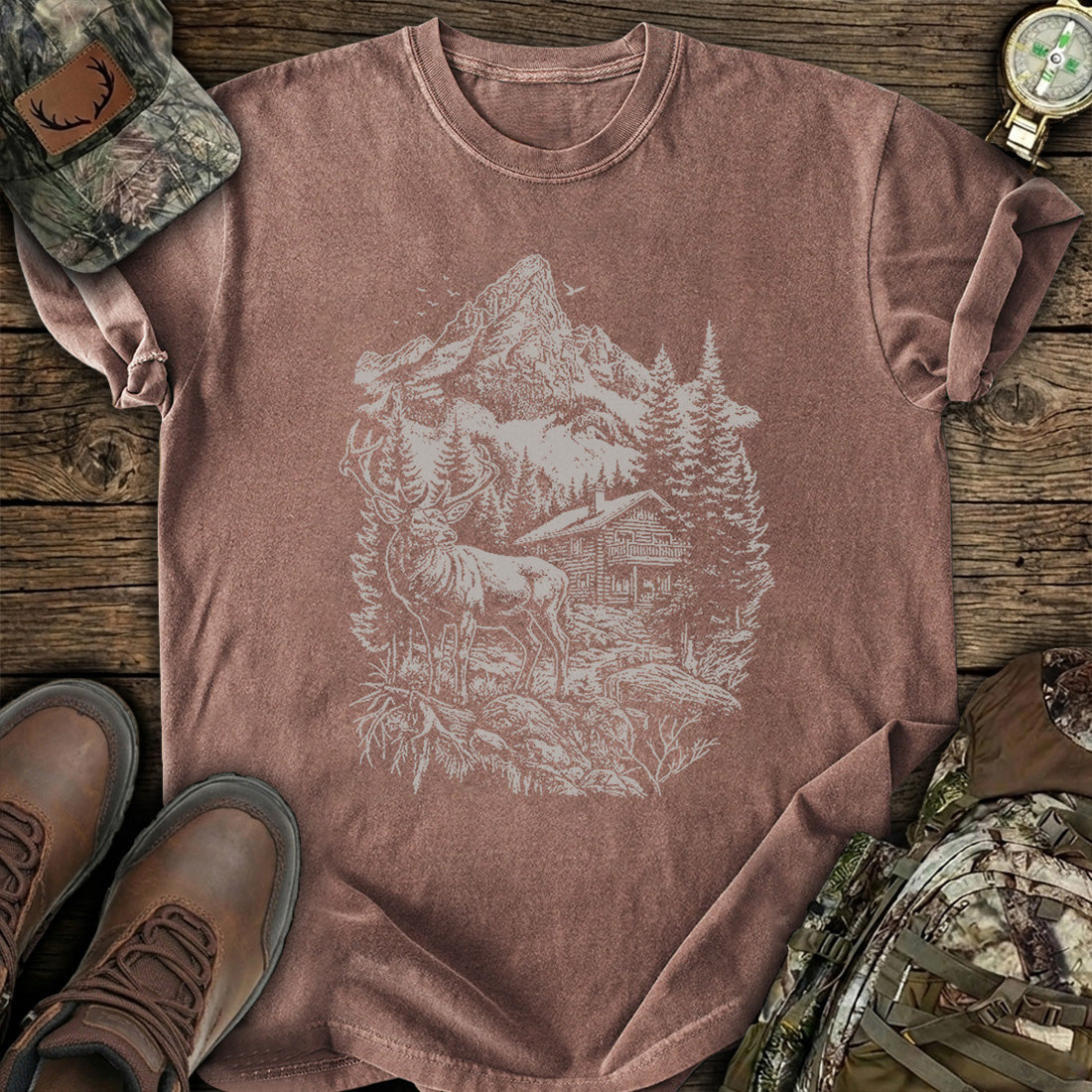 Alpine Buck Haven T-Shirt