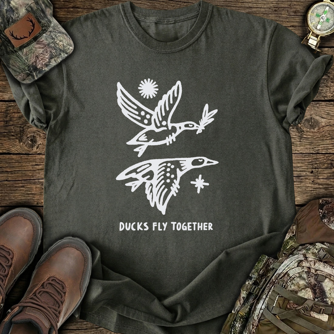 Duck Fly Together T-Shirt