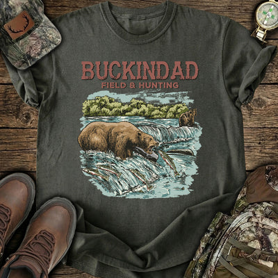 Bear Fishing Hunting T-Shirt