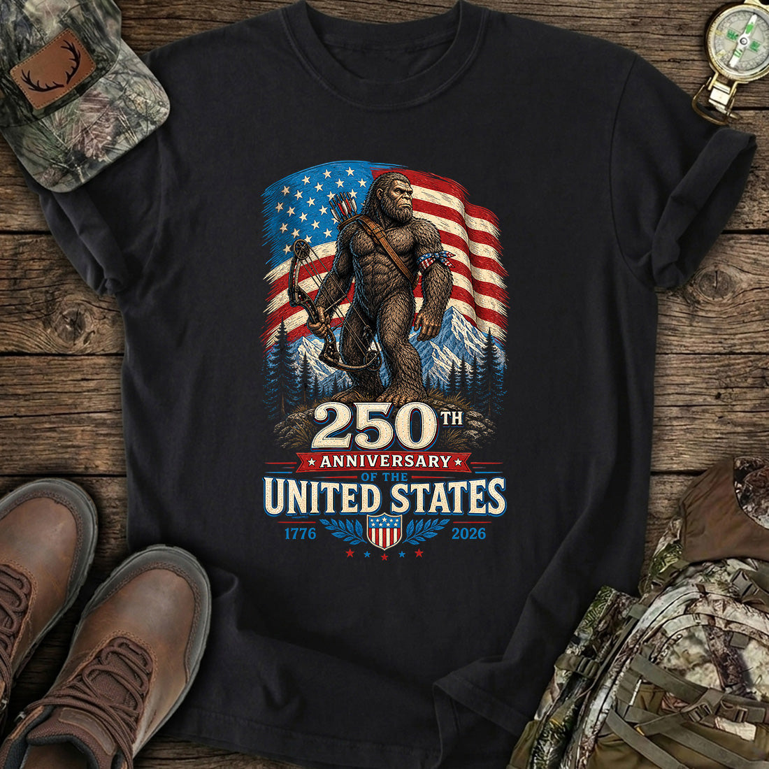 Bigfoot USA 250th T-Shirt