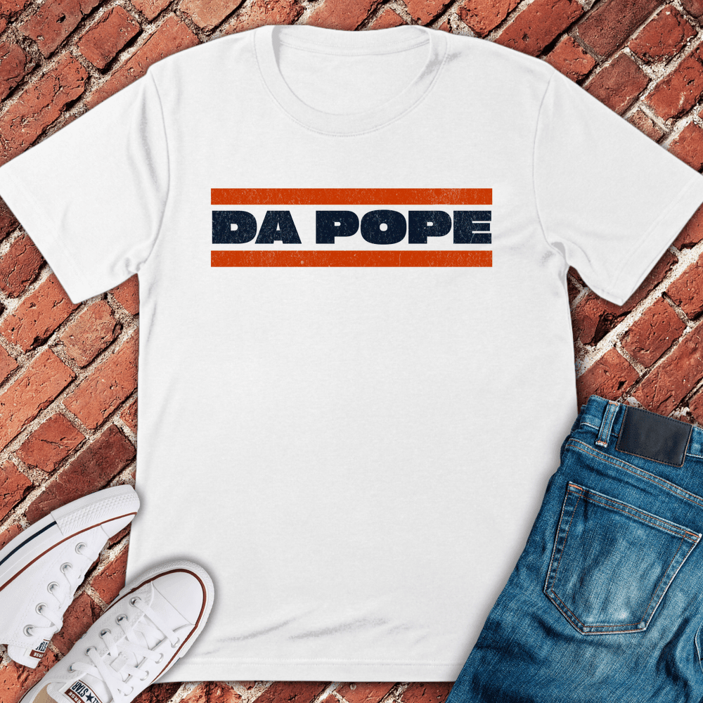 Da Pope T-Shirt - Chicago Graphic Tee - Gift for Chicago Lovers - Unisex