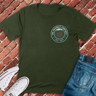 Friendly Confines T-Shirt - Chicago Graphic Tee - Gift for Chicago Lovers - Unisex