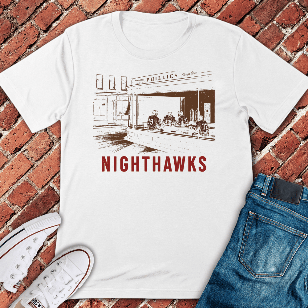 Chicago Nighthawks T-Shirt - Graphic Tee - Gift for Chicago Lovers - Unisex