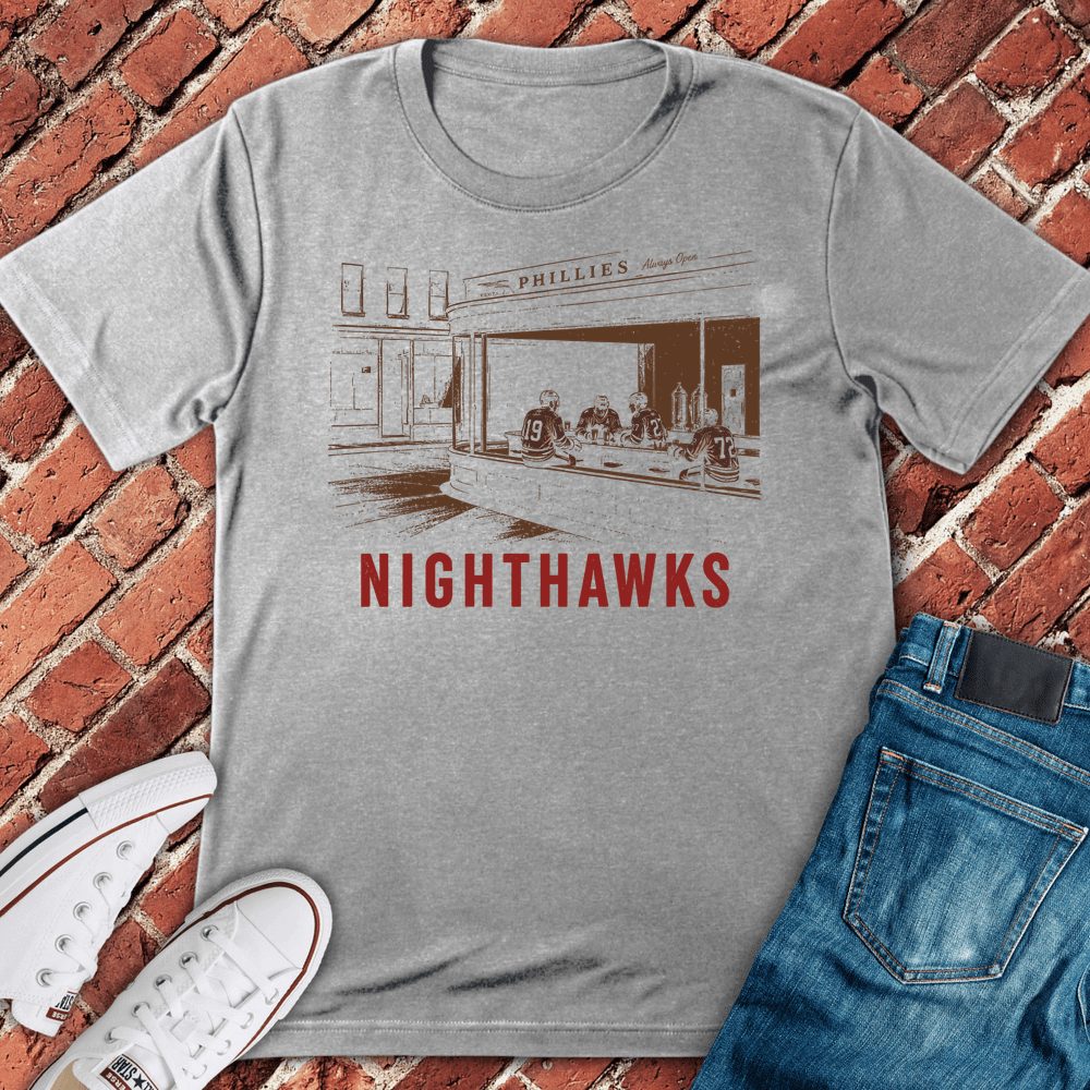 Chicago Nighthawks T-Shirt - Graphic Tee - Gift for Chicago Lovers - Unisex